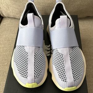 SOREL Kinetic Impact II Strap.  Lavender, White  and Neon Green Sneakers